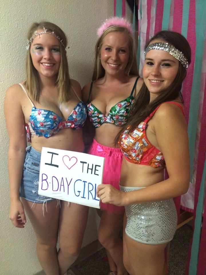 Girls with big and small tits, you pick! — 58