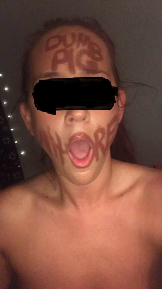 Flat chested ugly piss pig — 31