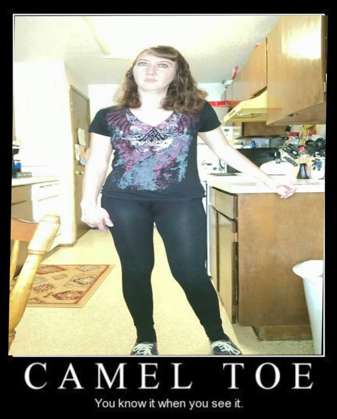 Wifes cameltoe one of the best out there. — 45