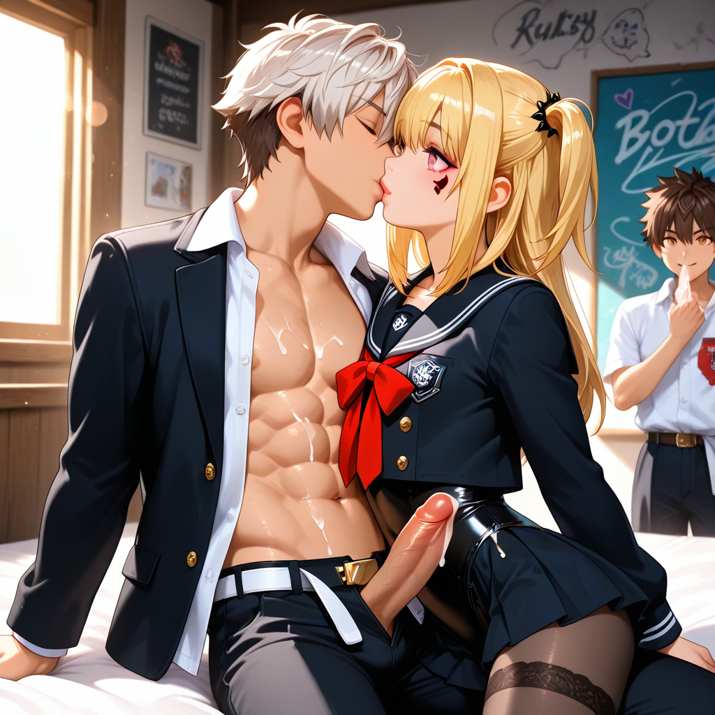 Teen couple blowjob — 10