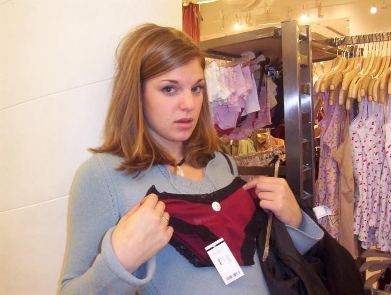 Holding Undies — 5